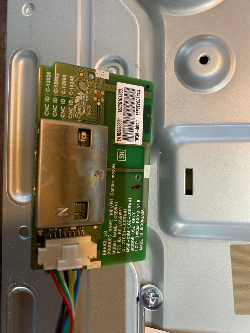 LG 43V型 液晶 テレビ 43UF7710 基盤セット