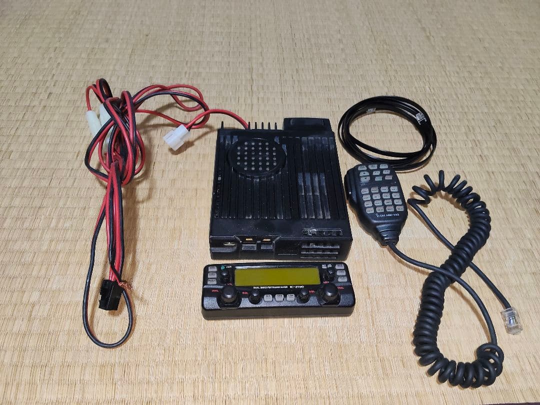 ジャンク IC-2720 トランシーバー デュアルバンド