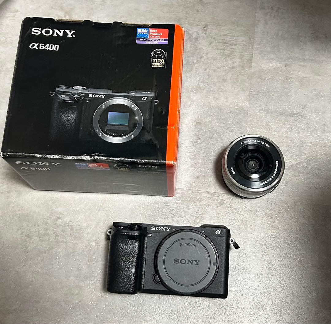 Sony α6400 本体+レンズ(SONY SEL1650PZ)