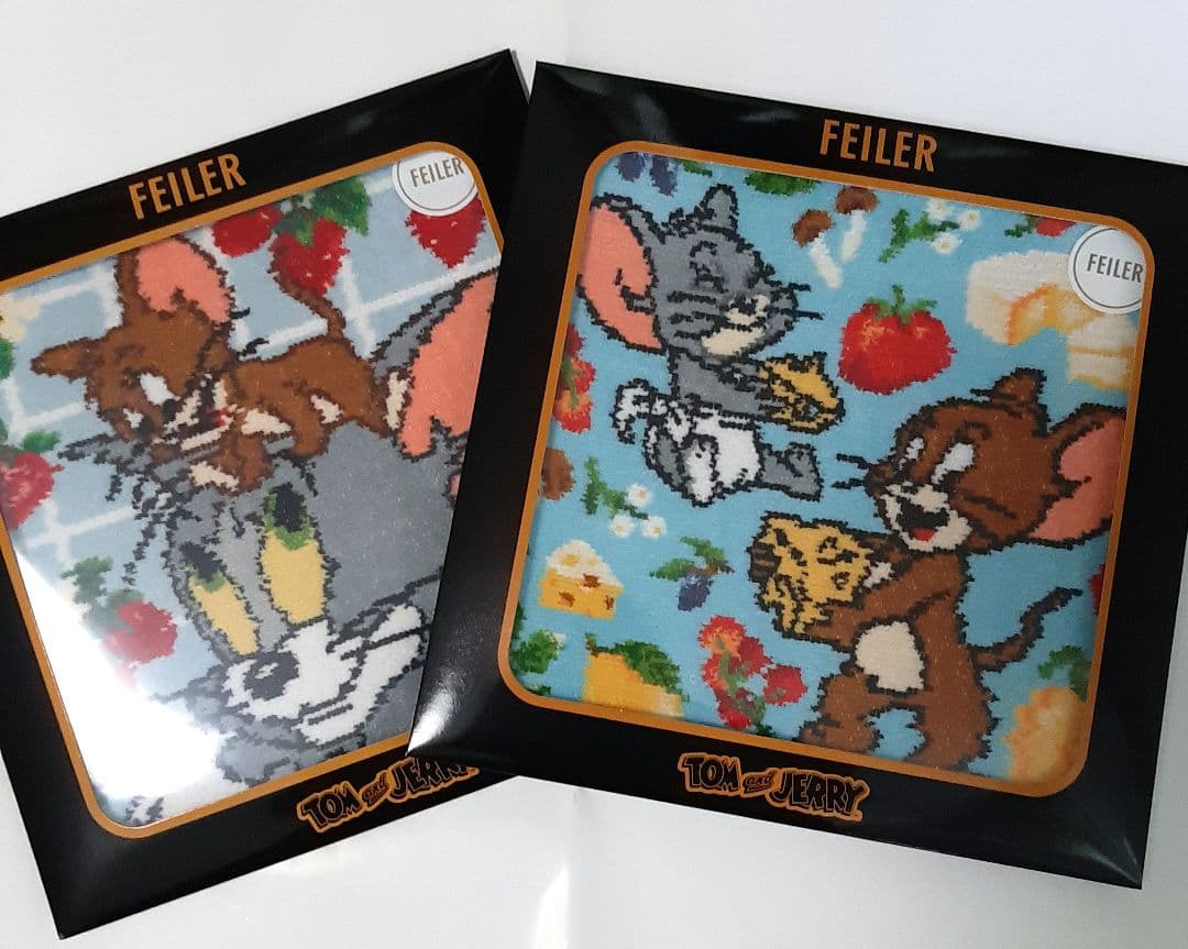 新品　限定品 フェイラー　トムとジェリー　ジェリーとタフィー　２枚セット