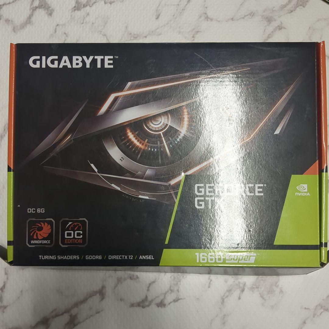 グラフィックボード・グラボ・ビデオカード GIGABYTE GeForce GTX 1660 Super oc 6G