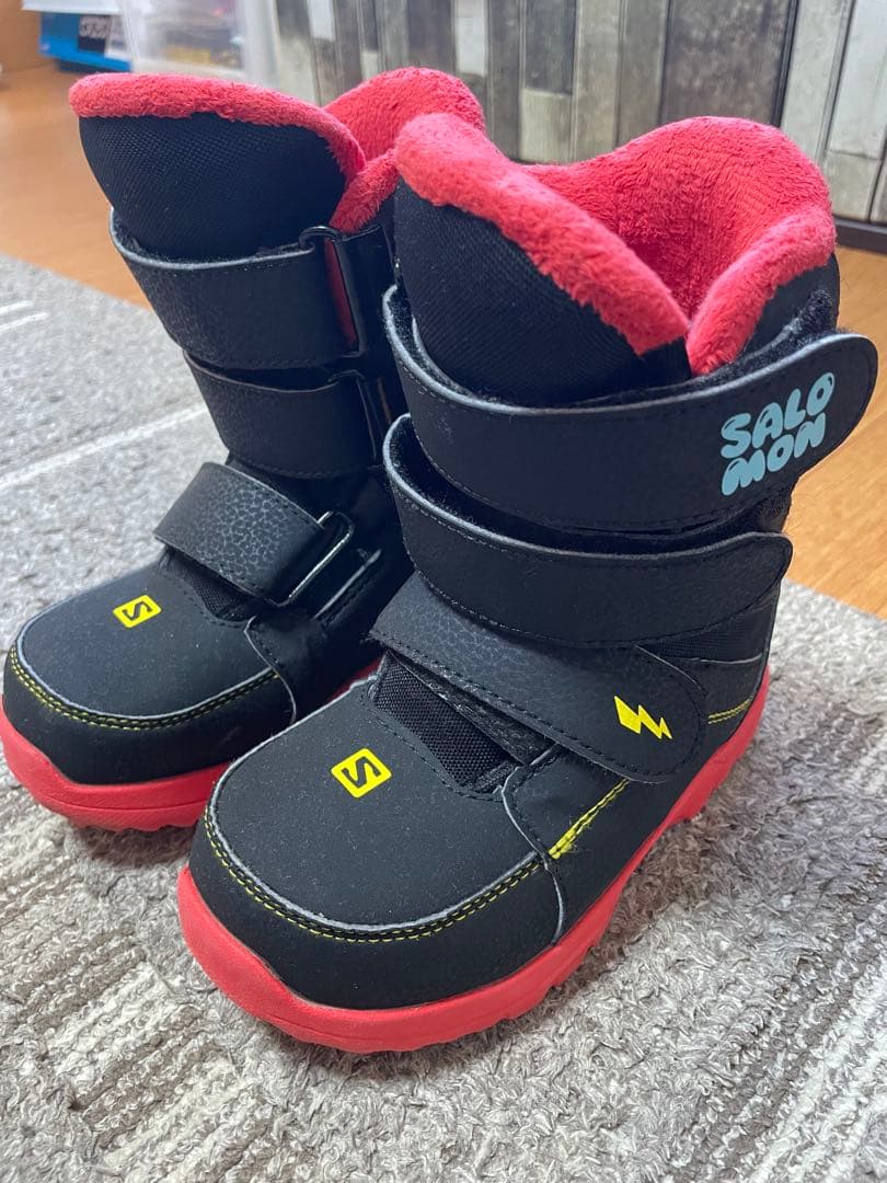 Toy Machine & Salomon 90㎝キッズスノーボードセット
