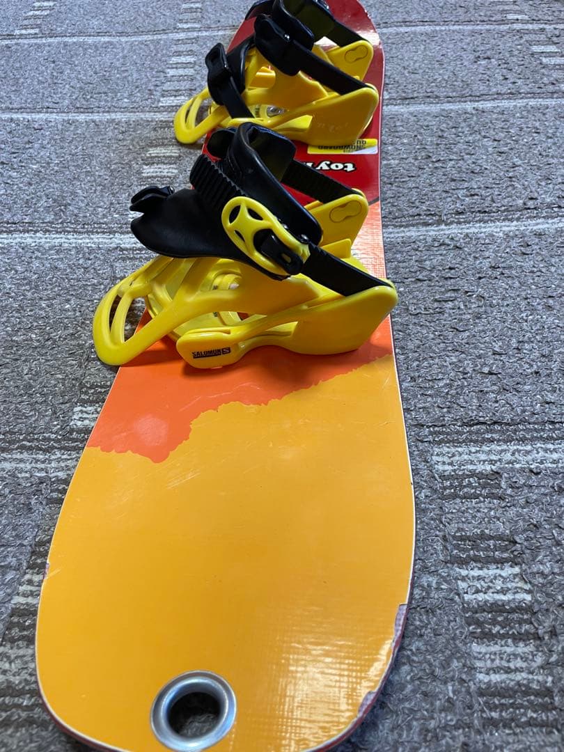 Toy Machine & Salomon 90㎝キッズスノーボードセット
