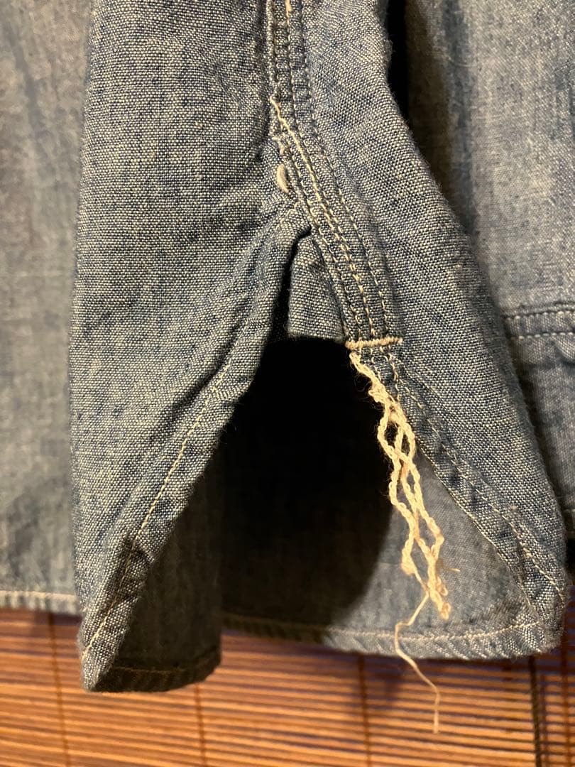 ビーグル orslow シャンブレーシャツ beams ワークシャツ