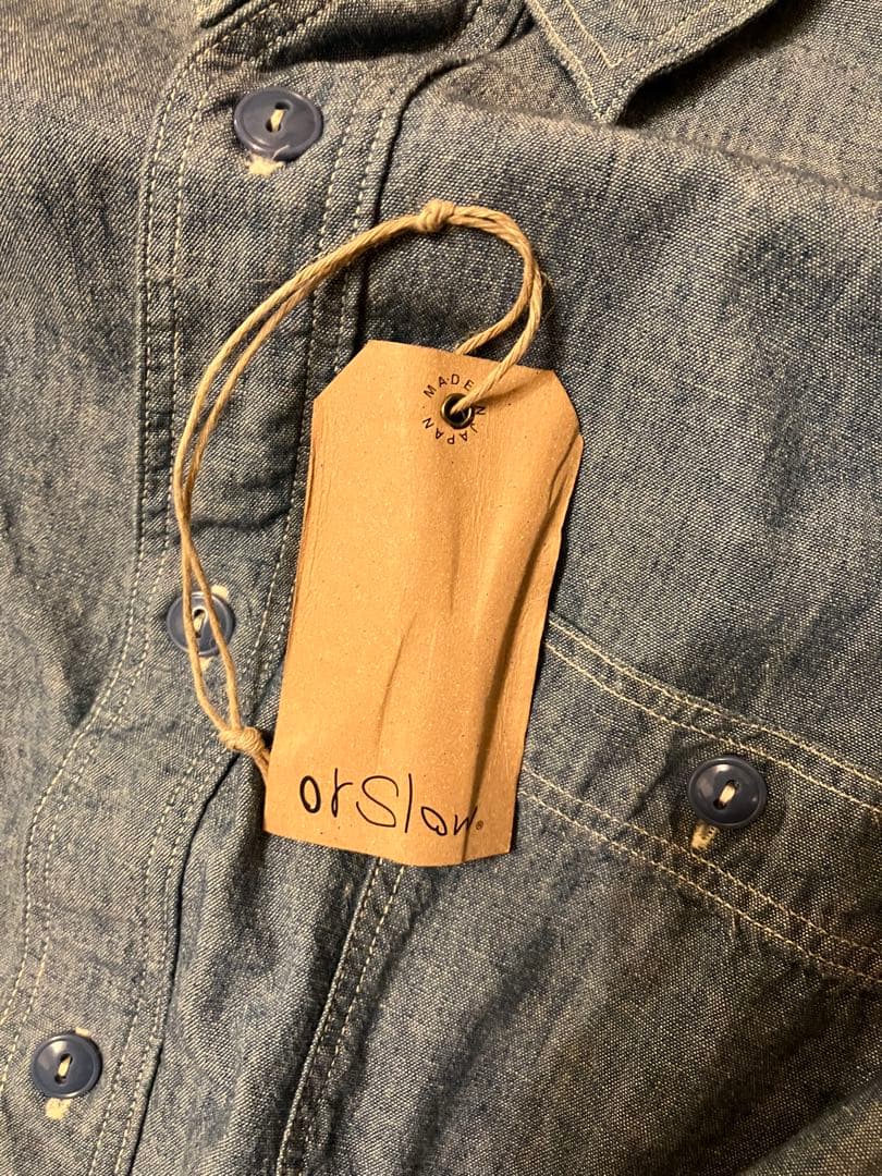 ビーグル orslow シャンブレーシャツ beams ワークシャツ