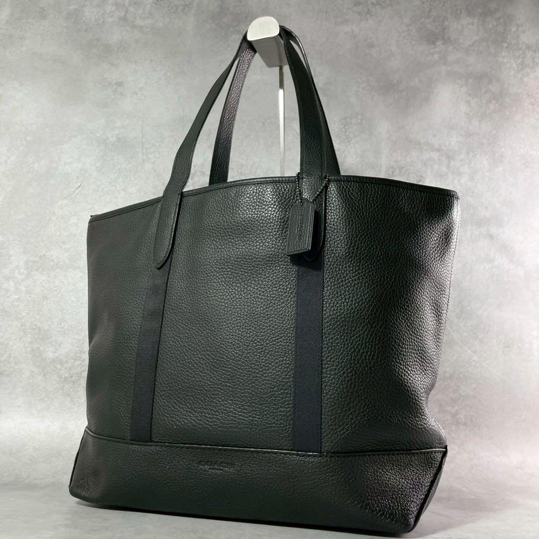 極美品 coach コーチ トートバッグ ショルダーバッグ 大容量 レザー