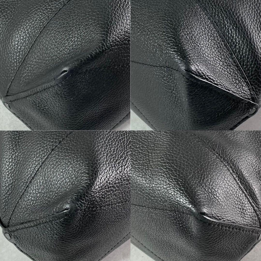 極美品 coach コーチ トートバッグ ショルダーバッグ 大容量 レザー