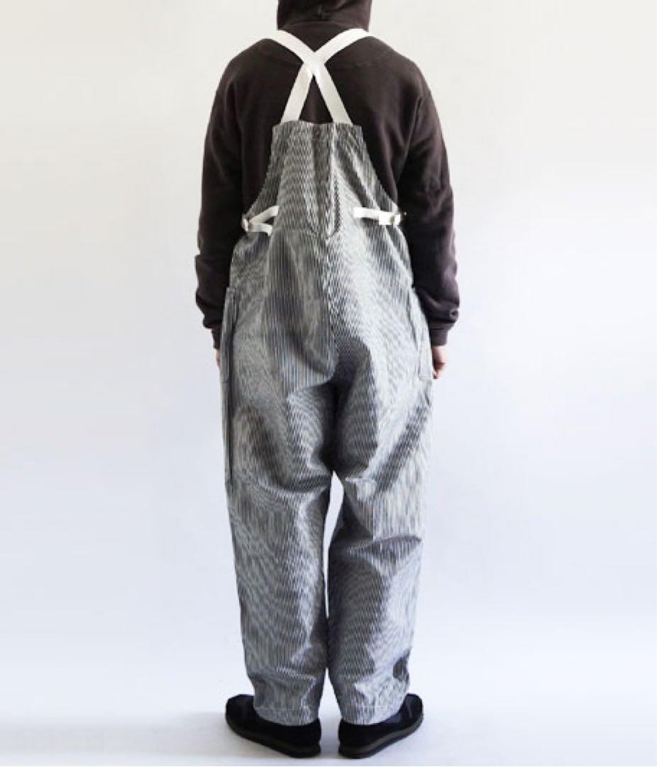 KAPTAIN SUNSHINE ヒッコリー オーバーオール コットン リネン