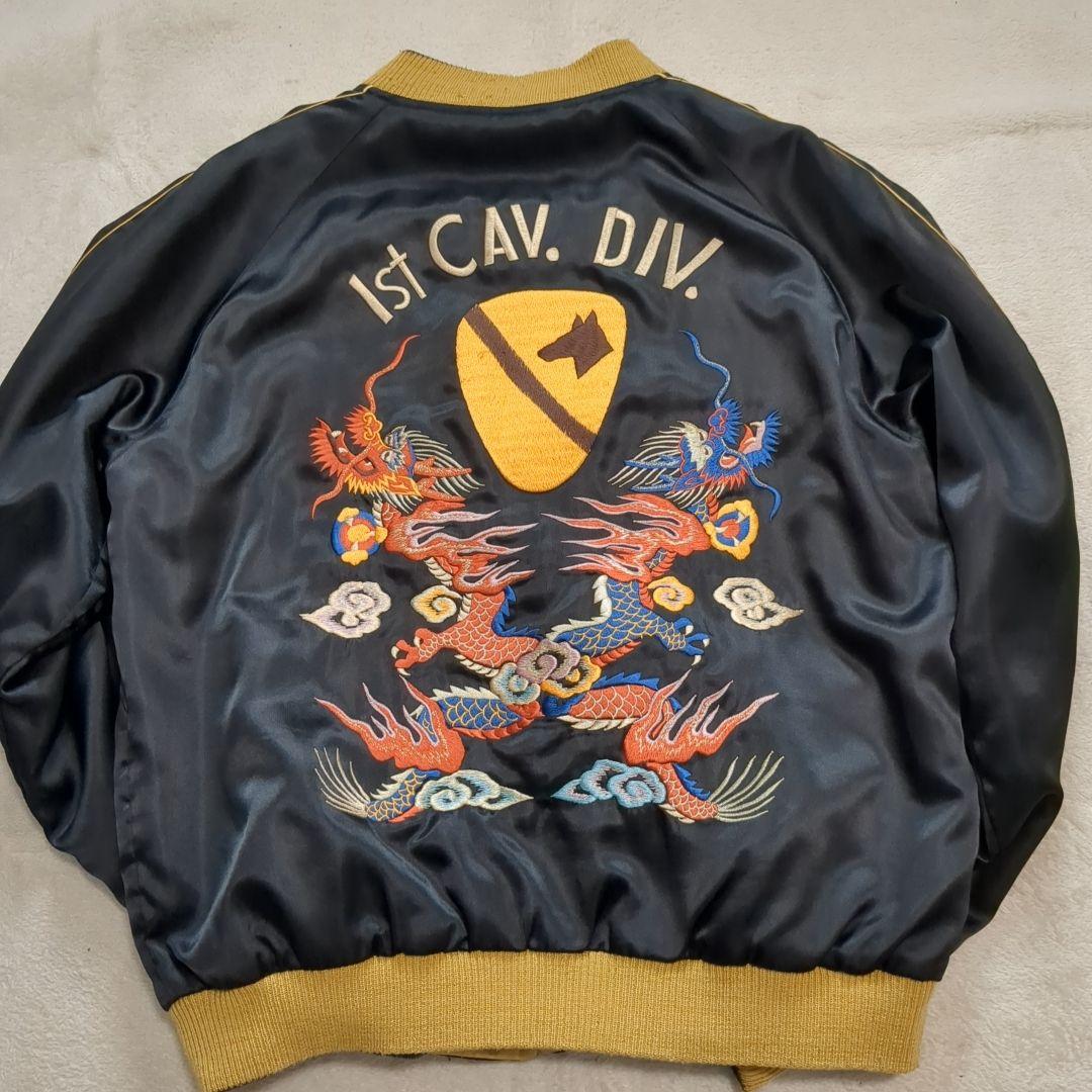 テーラー東洋 スカジャン 第5空軍奥尻島 リバーシブル Mサイズ プレミアム