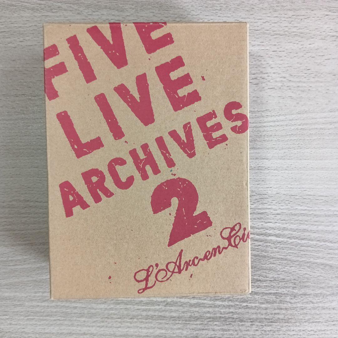 ラルク　FIVE LIVE ARCHIVES 2 完全生産限定盤