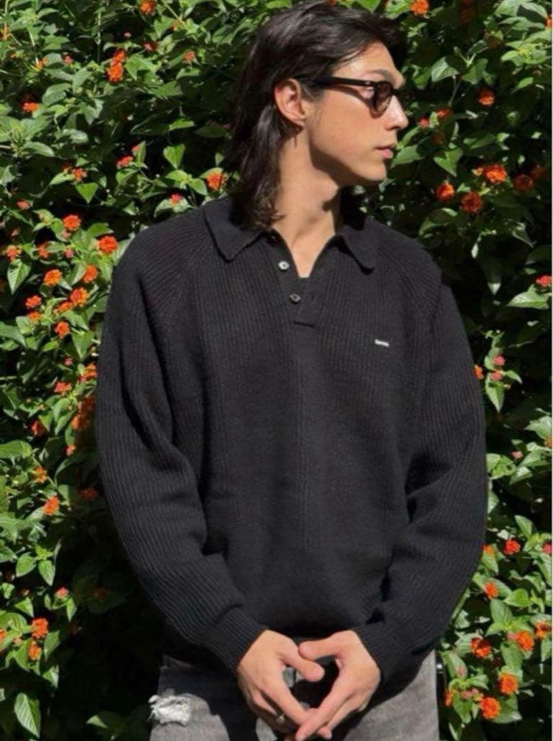 希少S モーガンSupreme Small Box Polo Sweater