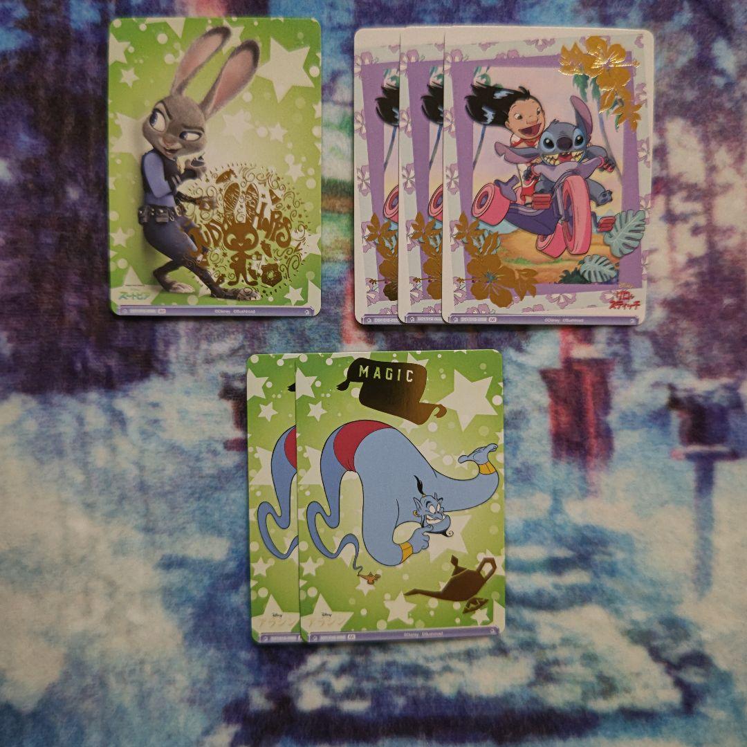 ヴァイス ブラウ ディズニー デッキ 青 緑 SP