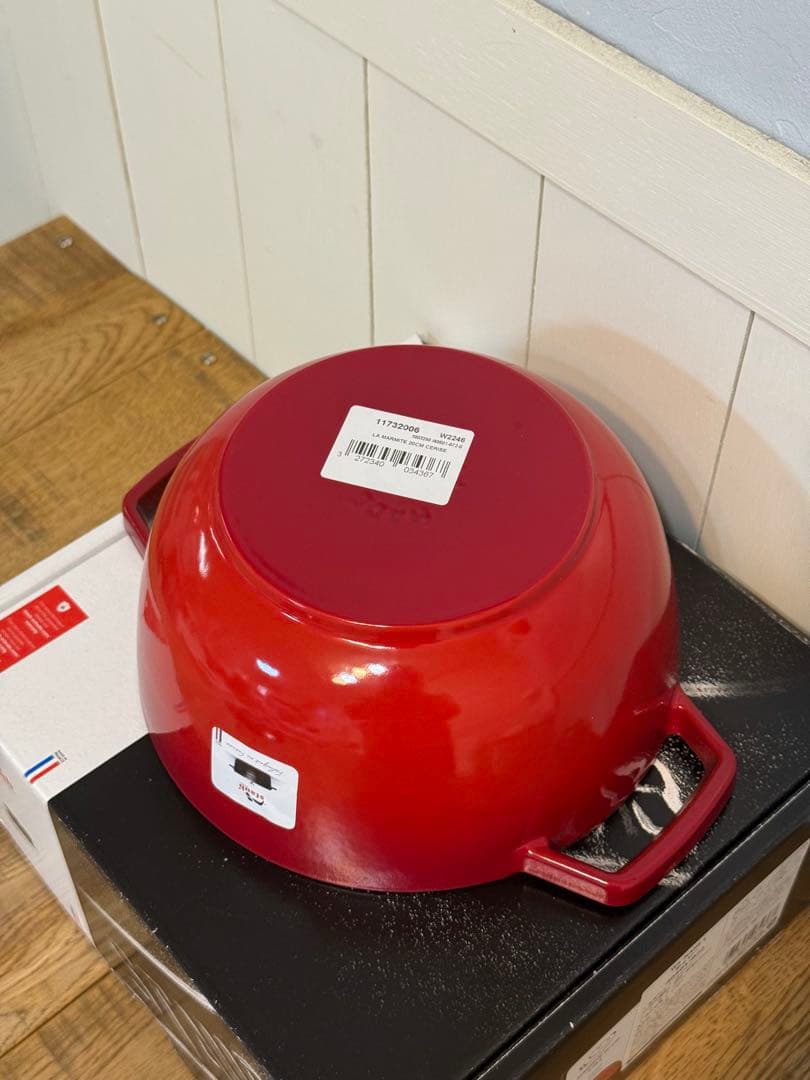 新品 ストウブ Wa-NABE L チェリー 20cm 40501-072