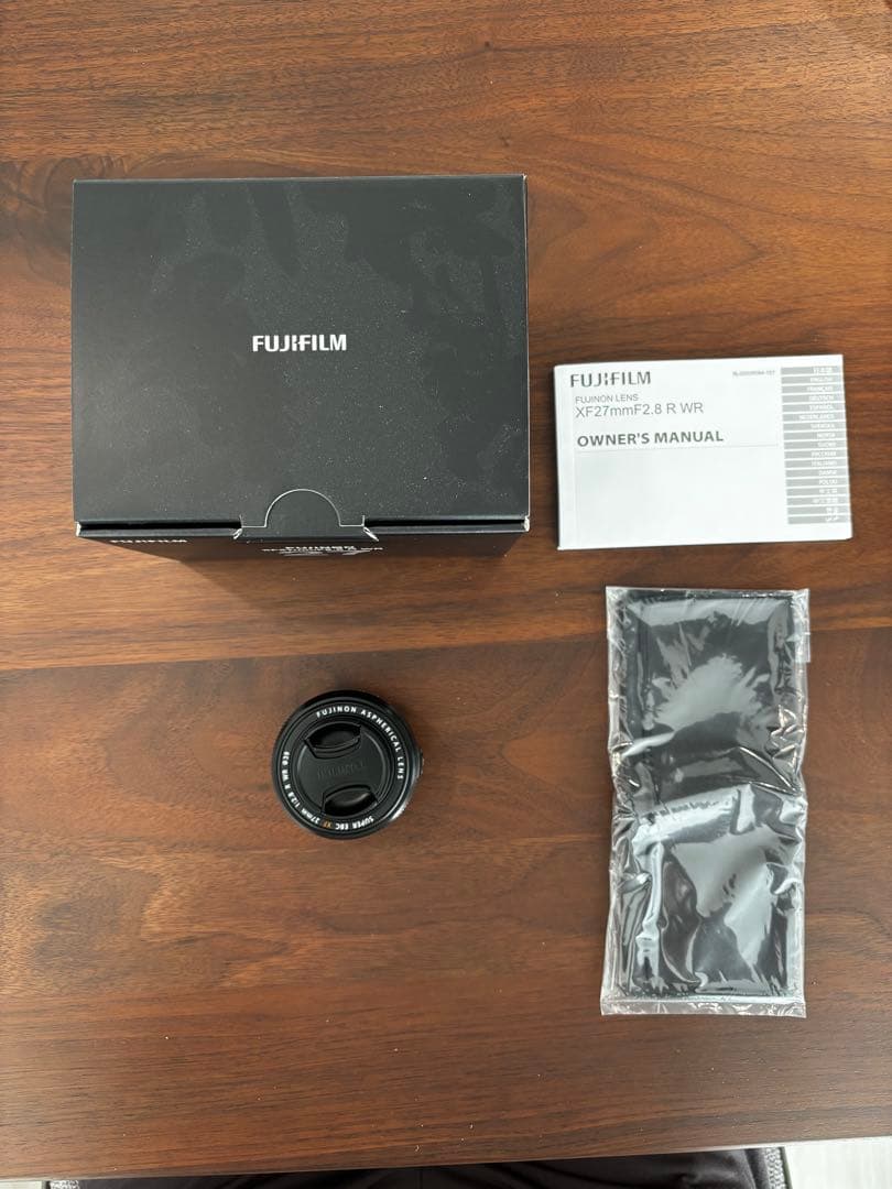 XF27mm F2.8 R WR 単焦点レンズ