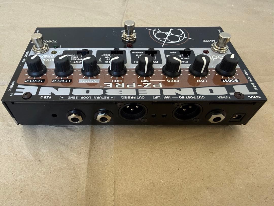 Radial TONEBONE PZ-PRE 2CHアコースティック・プリアンプ