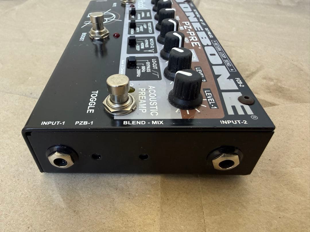 Radial TONEBONE PZ-PRE 2CHアコースティック・プリアンプ