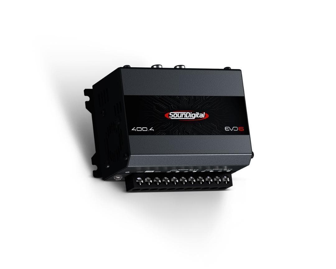 SD Evo6 400.4 4チャンネルアンプ　カーオーディオアンプ
