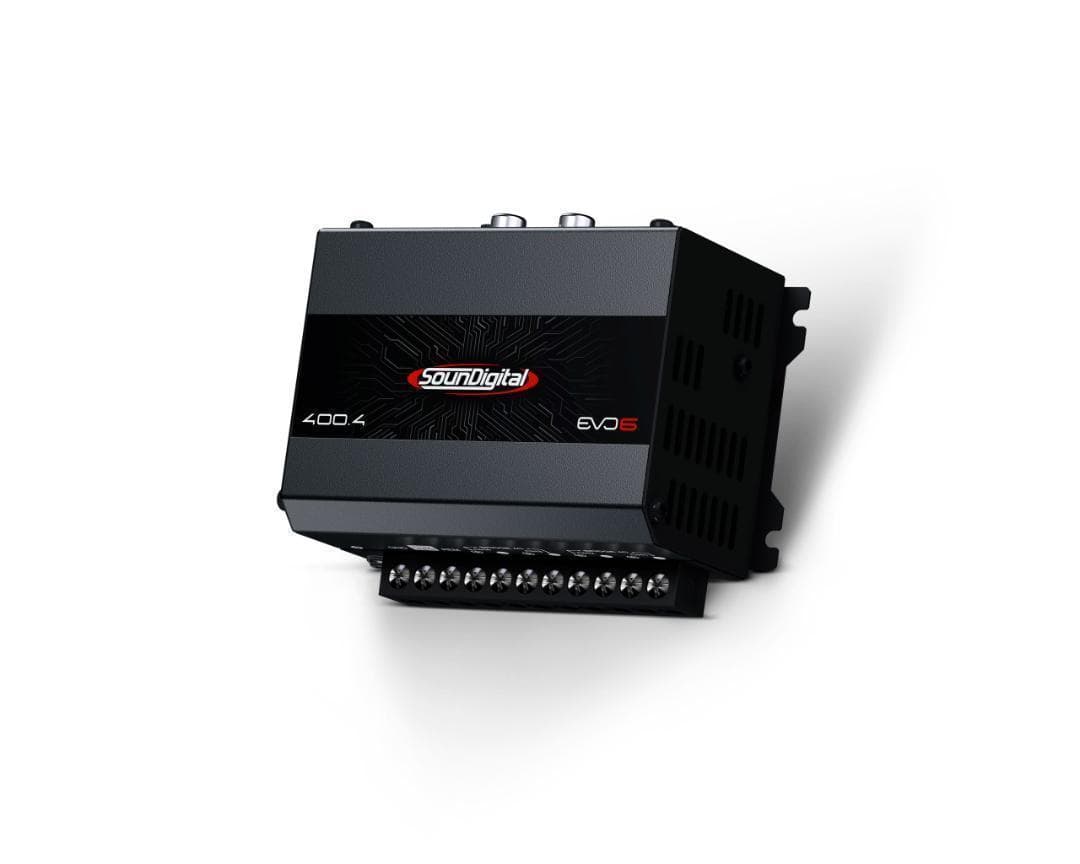 SD Evo6 400.4 4チャンネルアンプ　カーオーディオアンプ