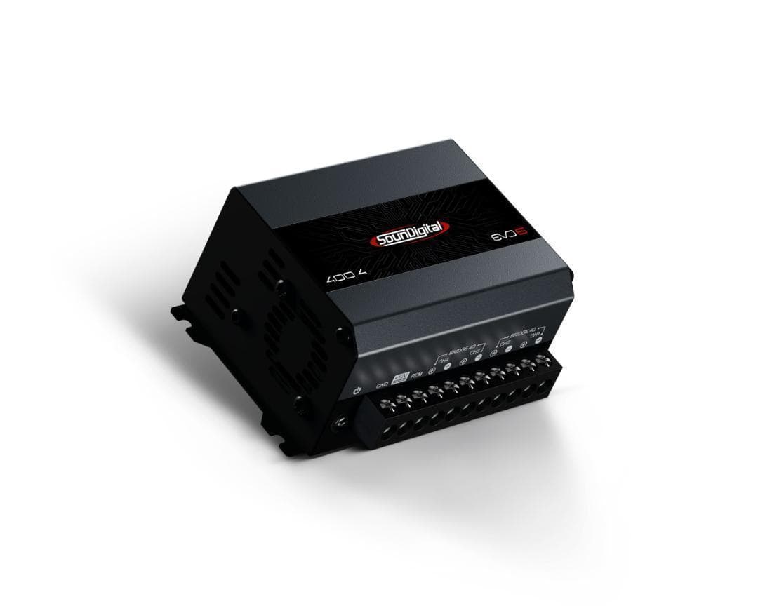 SD Evo6 400.4 4チャンネルアンプ　カーオーディオアンプ