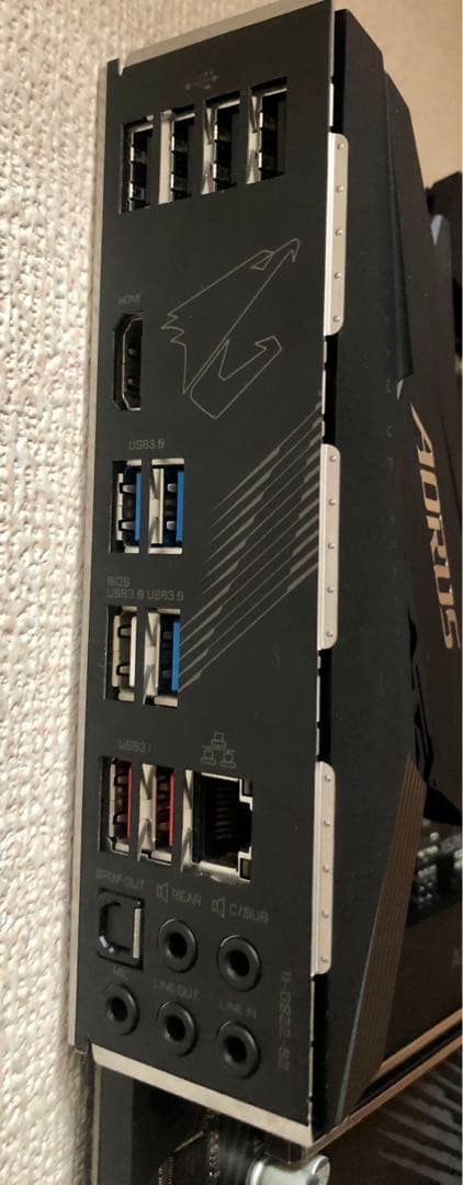 GIGABYTE X570 AORUS ELITE マザーボードと電源セット