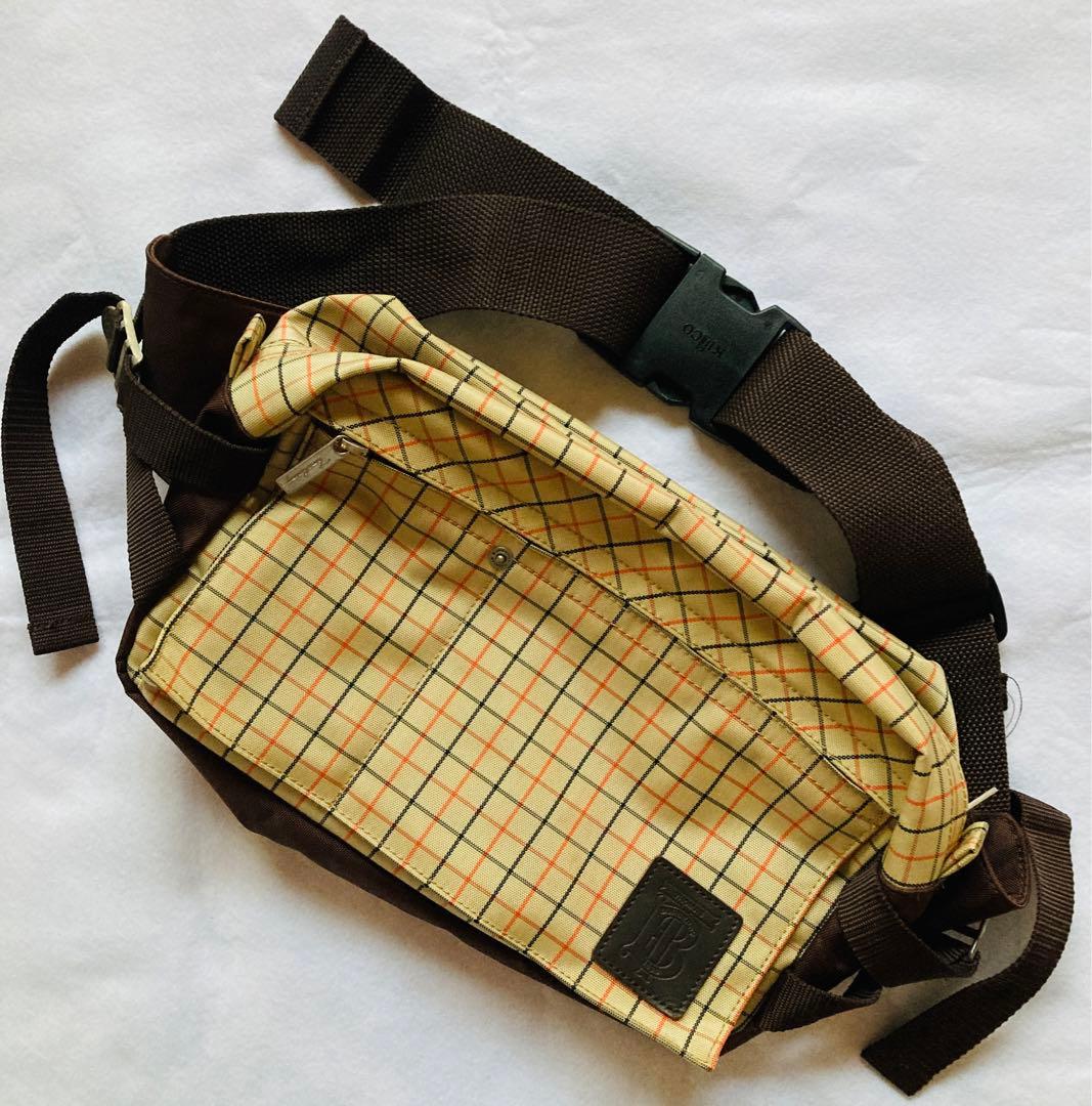 トーマス　バーバリー Burberry チェック柄 ボディバッグ・ウエストポーチ