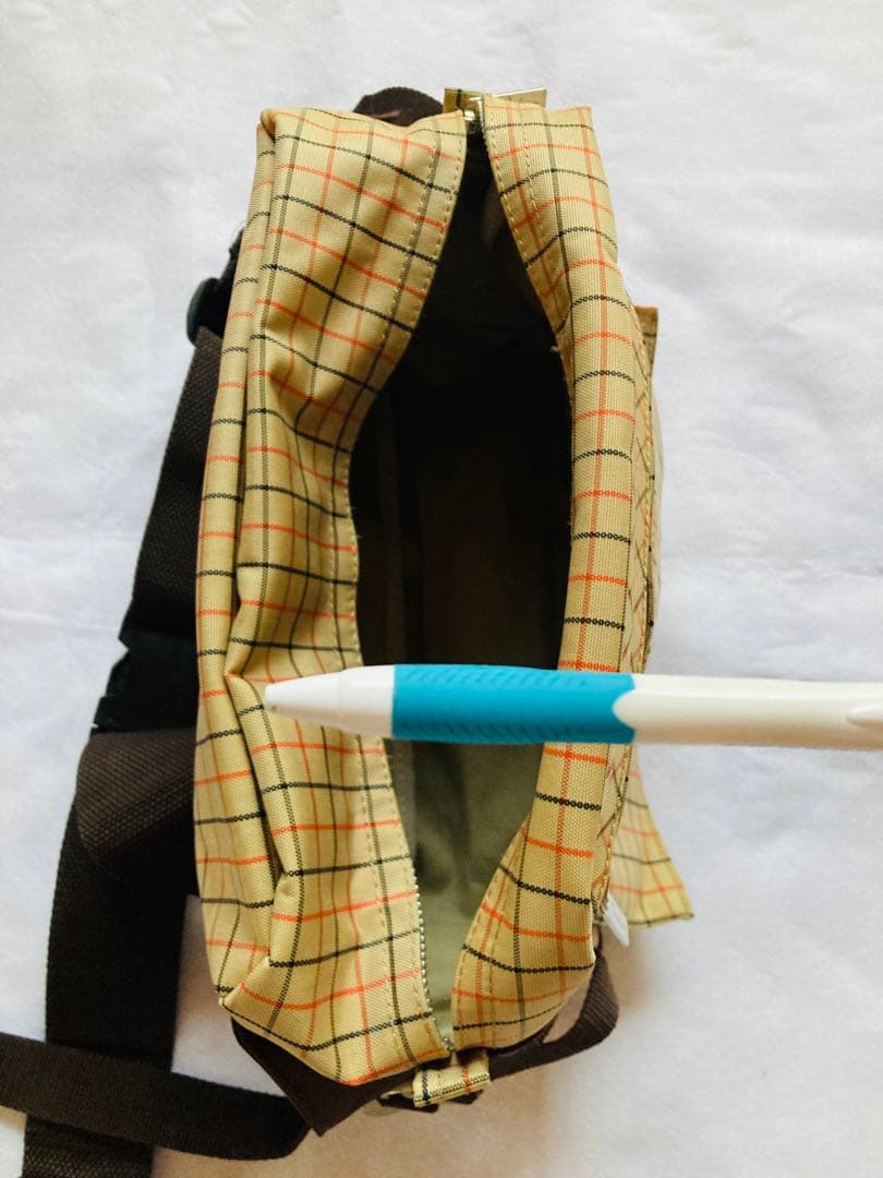 トーマス　バーバリー Burberry チェック柄 ボディバッグ・ウエストポーチ