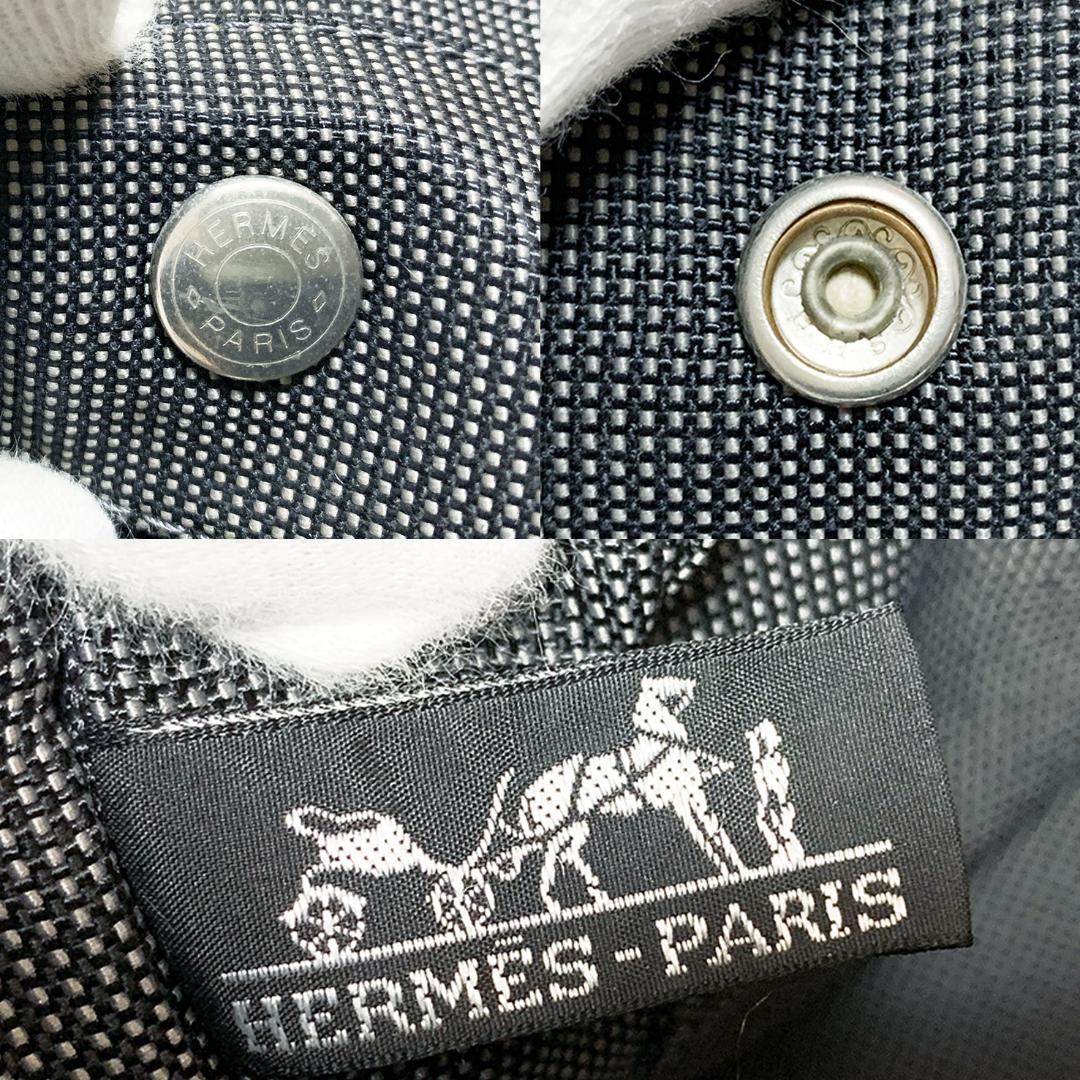 HERMES エルメス エールラインMM トートバッグ グレー