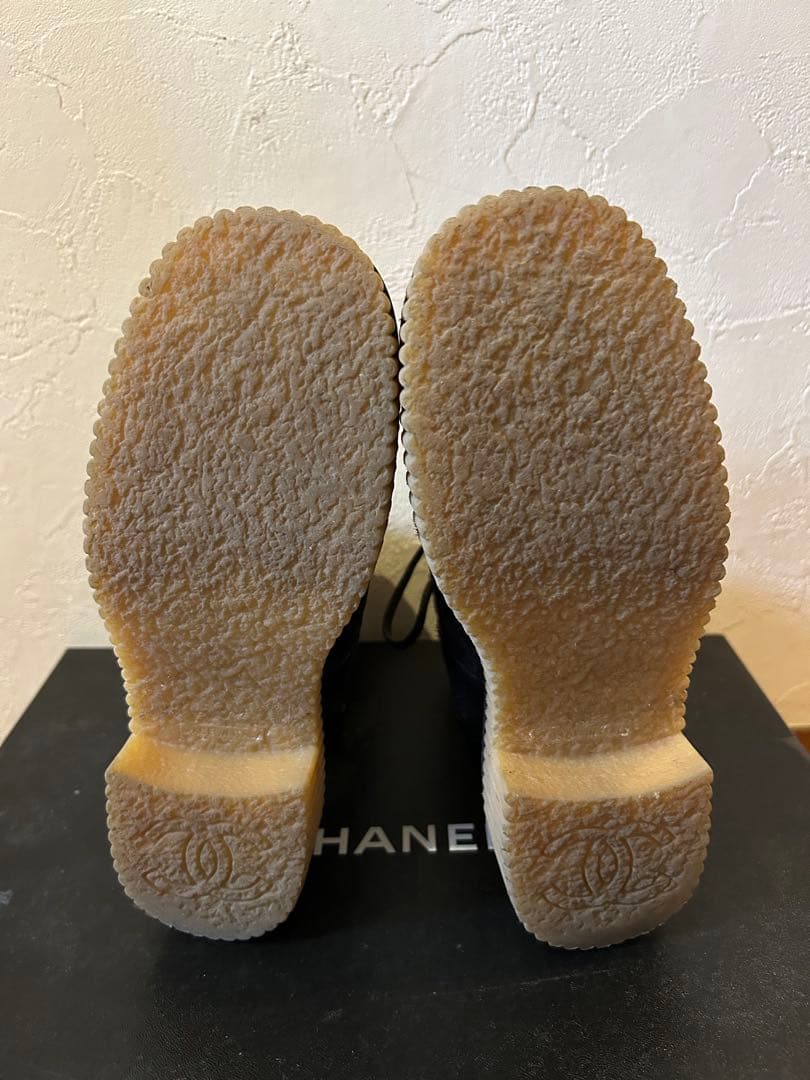 Chanel レースアップブーツ　36サイズ