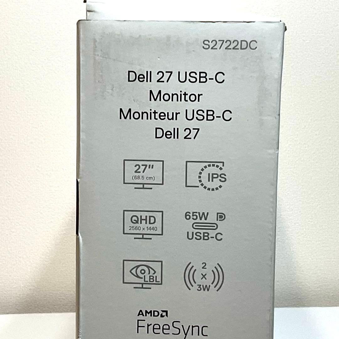 Dell 27インチ S2722DC USB Type-C モニター￼