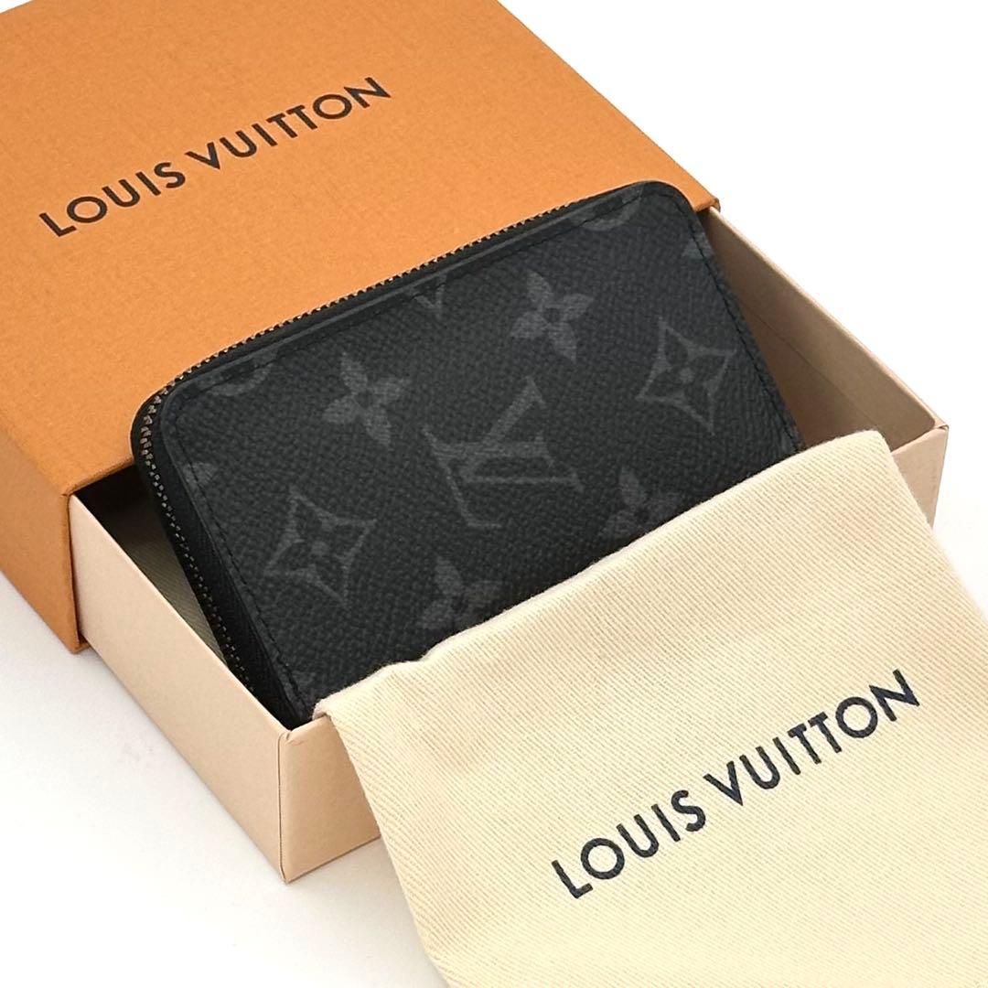 【超極美品】ルイヴィトン エクリプス ジッピーパース 小銭入れ 付属品付き