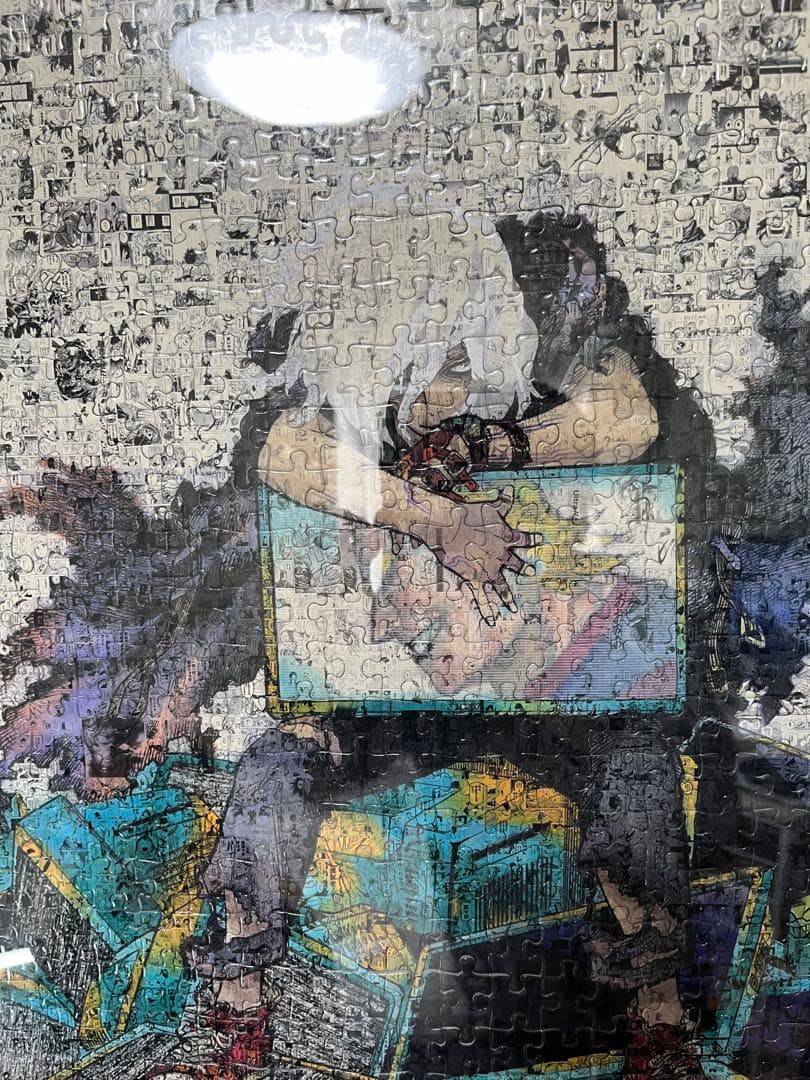 僕のヒーローアカデミア　モザイクアートパズル　パズル　完成品　２点セット