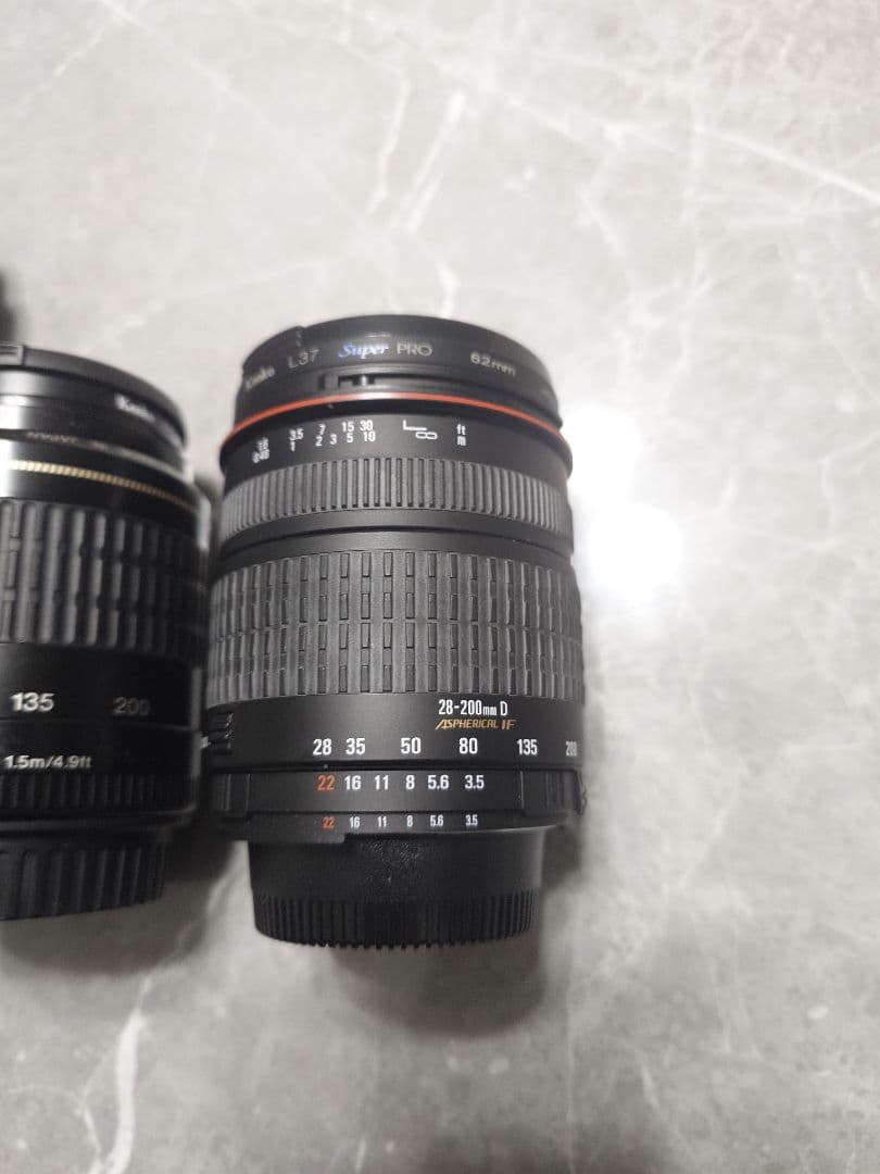 カメラ レンズ 3個