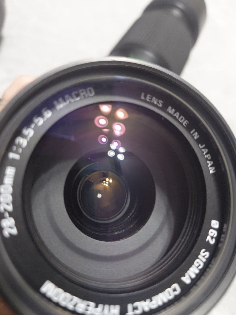 カメラ レンズ 3個