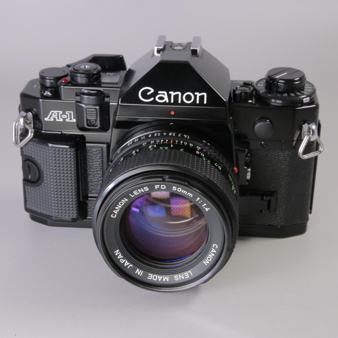 ☆完全動作☆美品 Canon A-1　50ｍｍ F1.4 FD ＃197