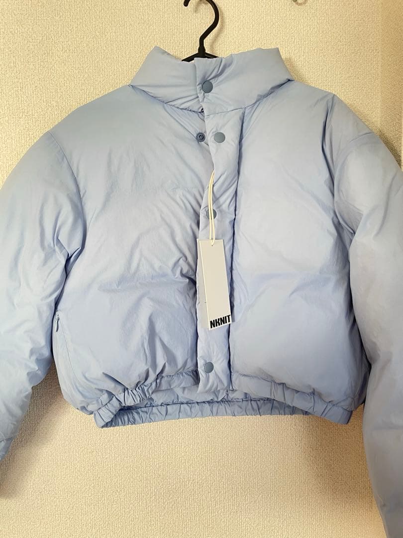 【NKNIT】short balloon down jacket