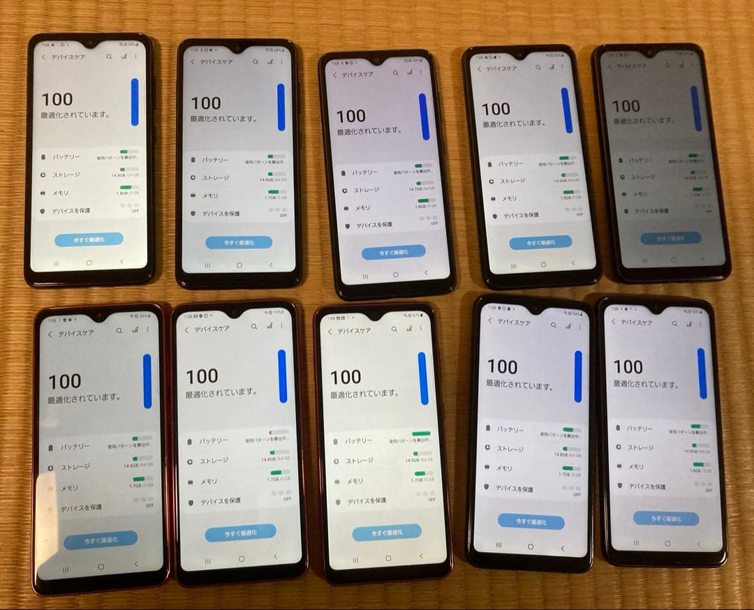 〔初期化済み 〕GALAXY A21 2色10台まとめdocomo利用制限⭕️