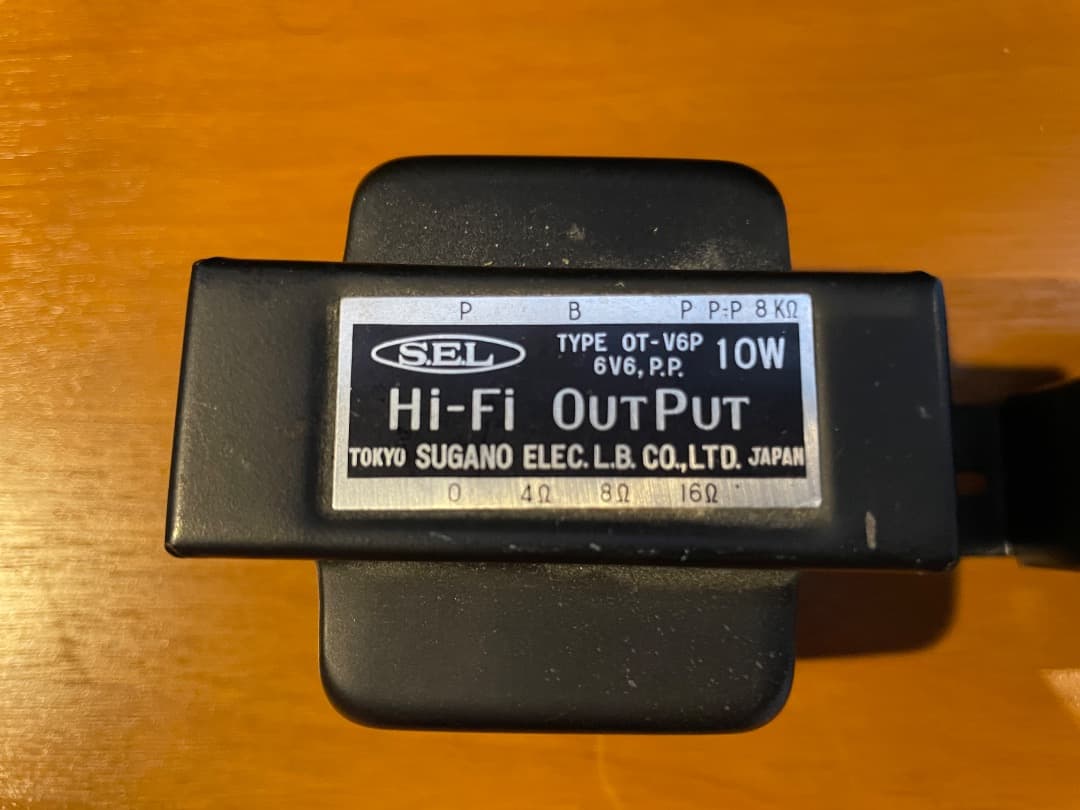 アンプ SEL Hi-Fi OUTPut OT-V6P 10W