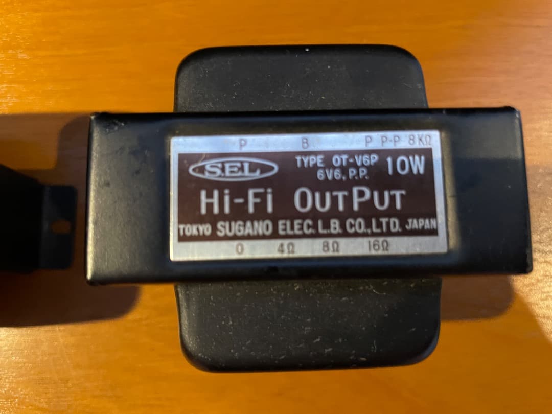 アンプ SEL Hi-Fi OUTPut OT-V6P 10W