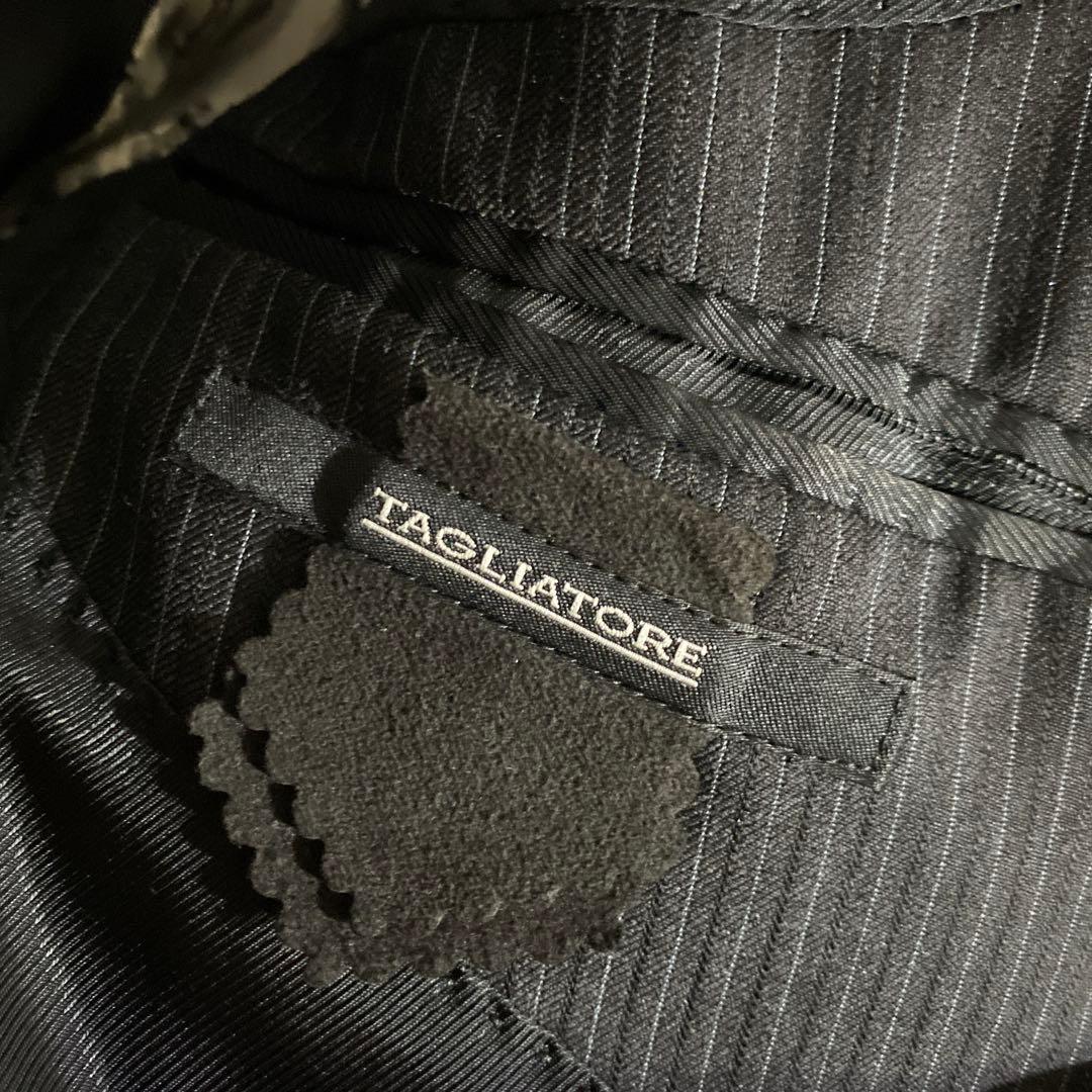 美品☆Tagliatore タリアトーレ ストライプ ジャケット　ラルディーニ