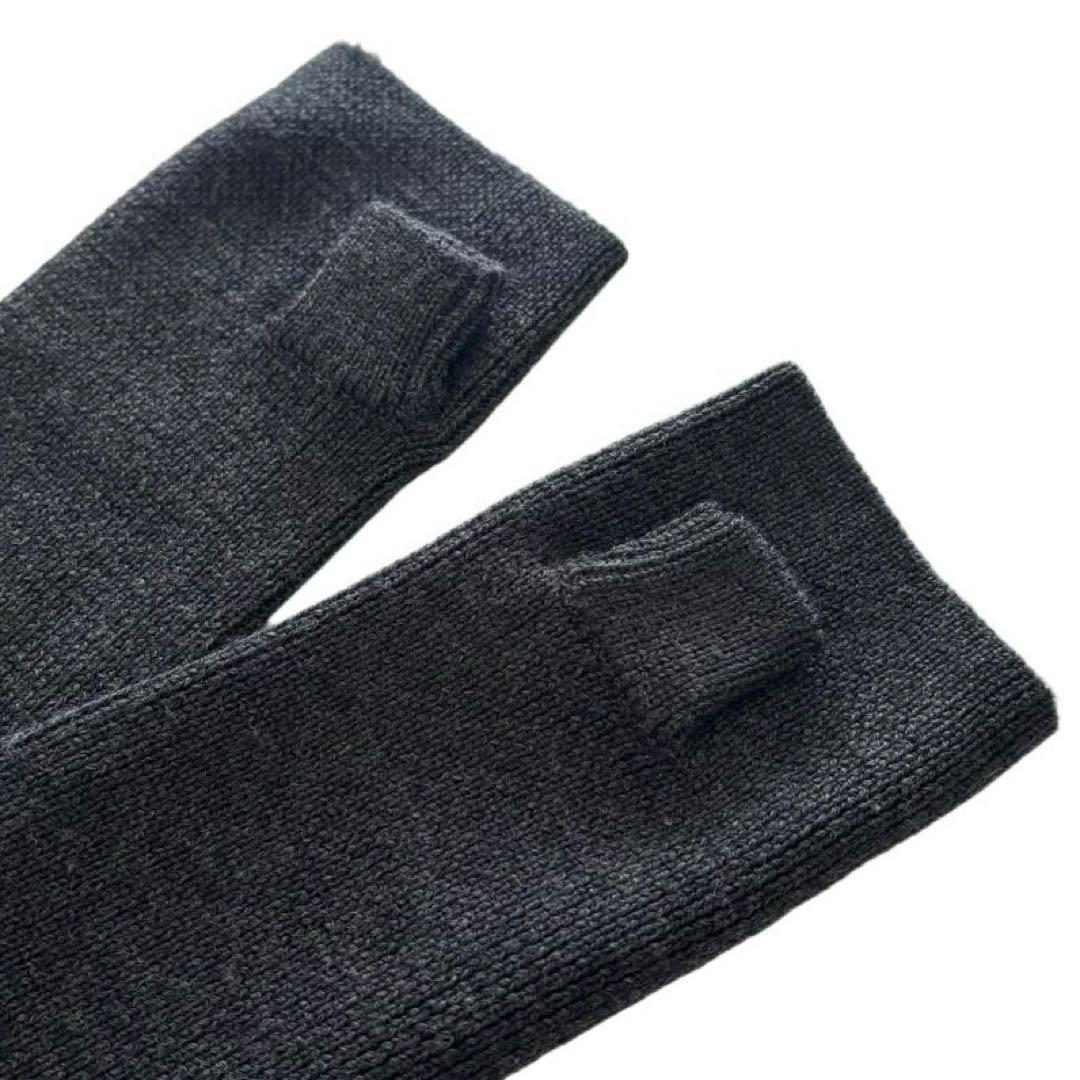 【LIMI feu】 ストレッチモンキーセーター ウール素材 グレー