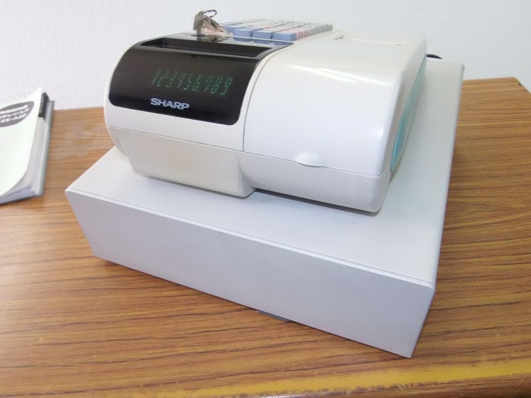 SHARP XE-A20 レジスター A4サイズ すぐ使える設定無料412502