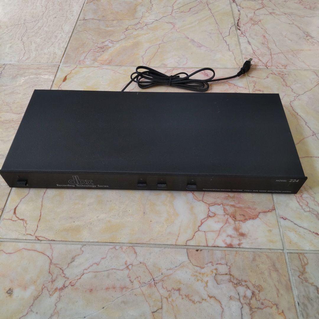 アンプ dbx MODEL224