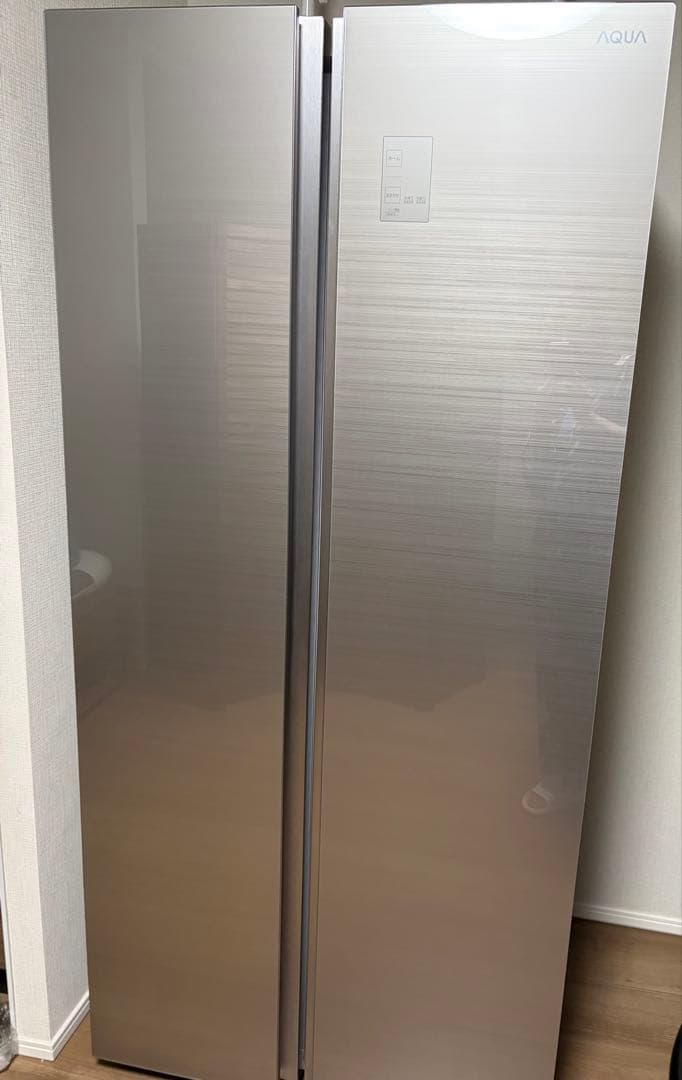 AQUA シルバー冷蔵庫AQR- SBS48R 475L