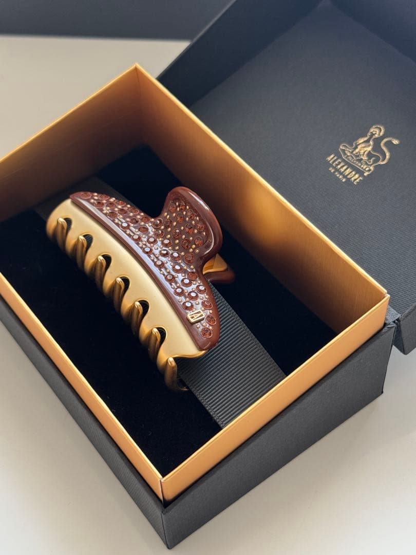 ALEXANDRE DE PARIS アレクサンドルドゥパリ ヘアクリップ