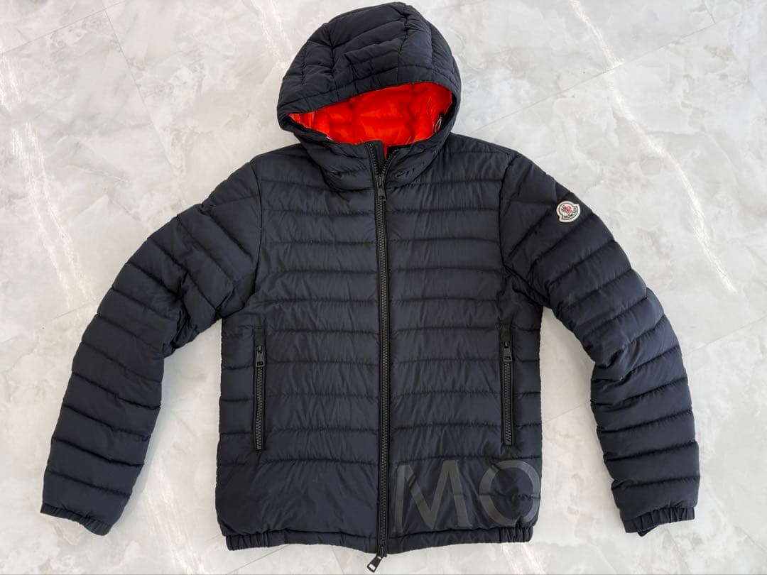 MONCLER DREUX GIUBBOTTO フーディロゴダウンジャケット
