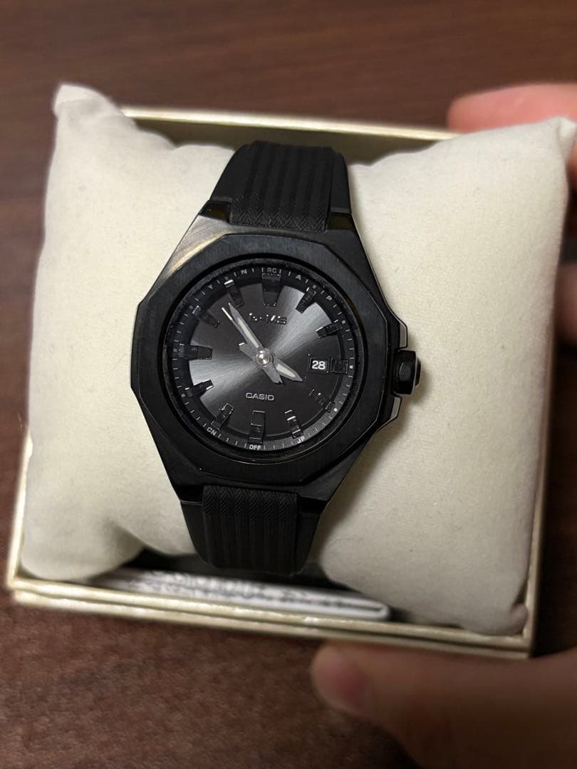 CASIO G-MS BABY-G ブラックMSG-350W 電波ソーラー　防水