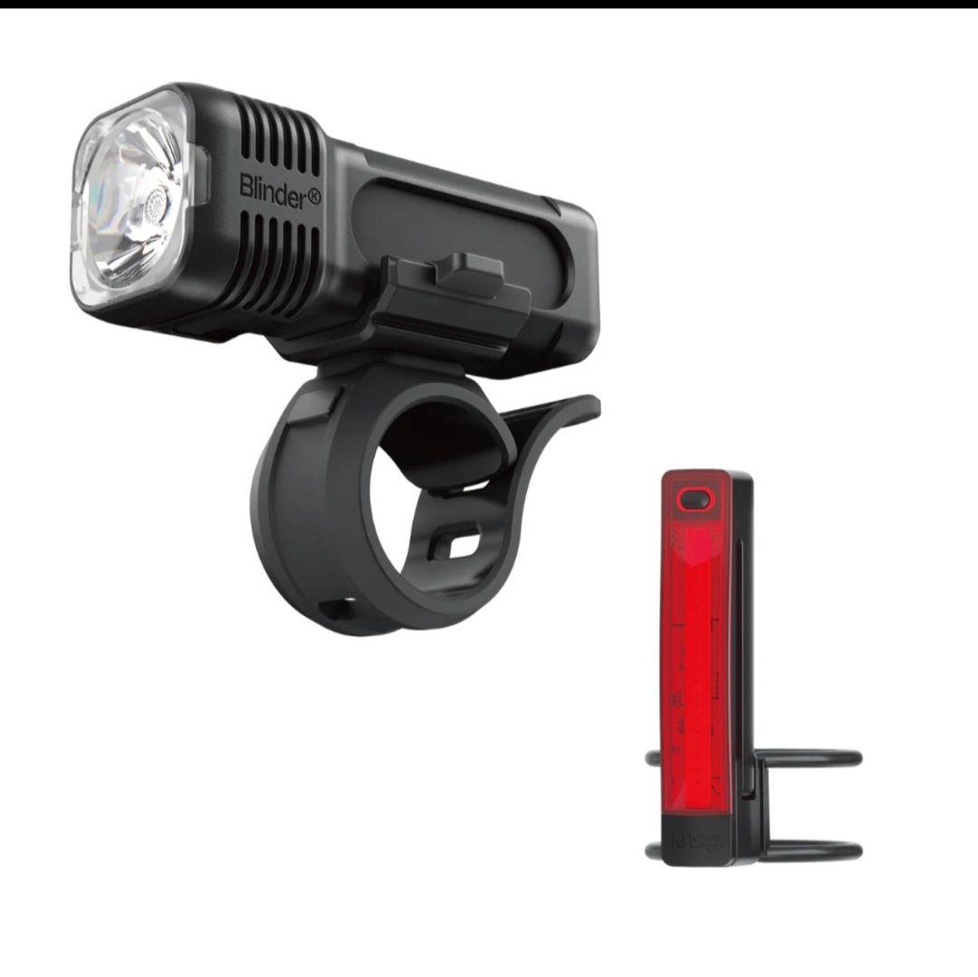 【新品】KNOG(ノグ)ライト前後セット　ブラインダー 400 & プラス20