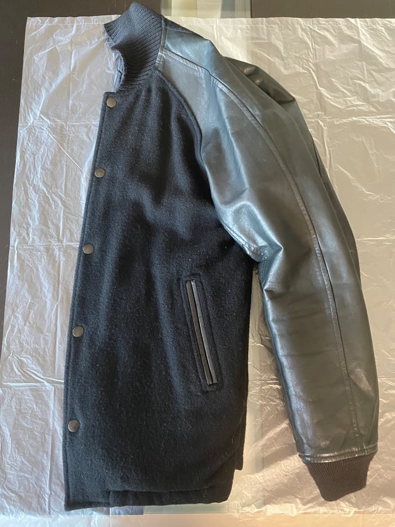 ESTNATION ×MARVY JAMOKE　牛革レザー スタジャン Sサイズ