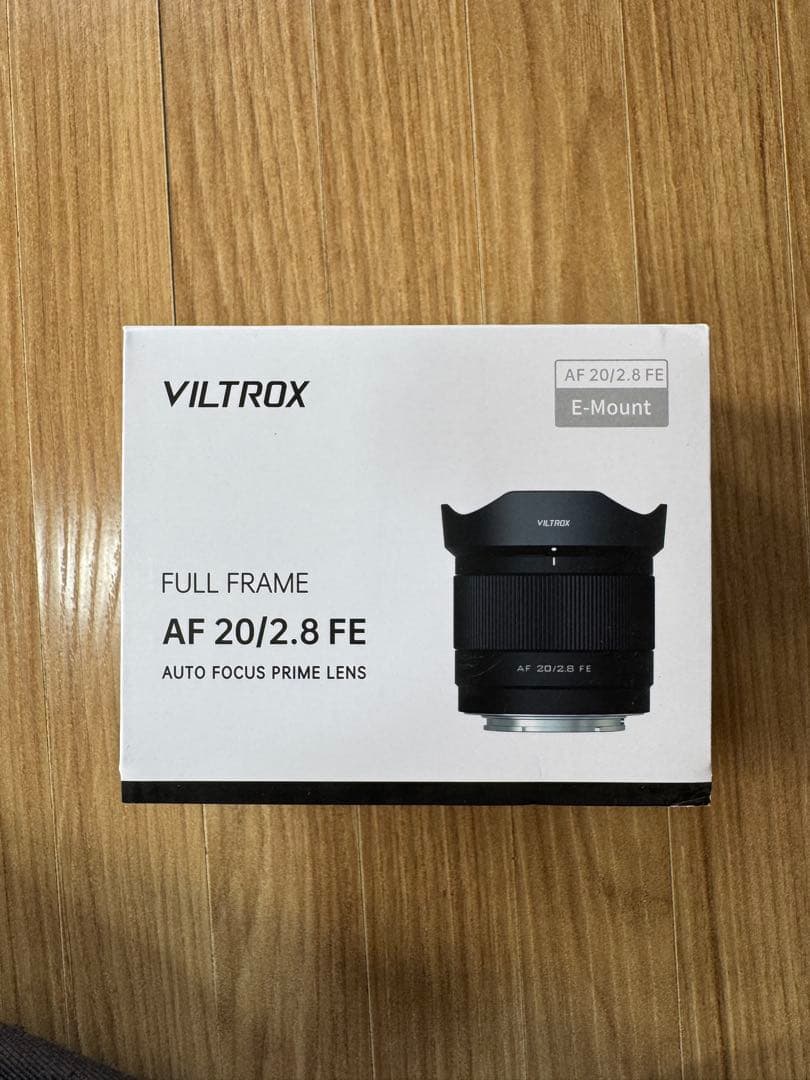VILTROX AF 20mm f2.8 Eマウント