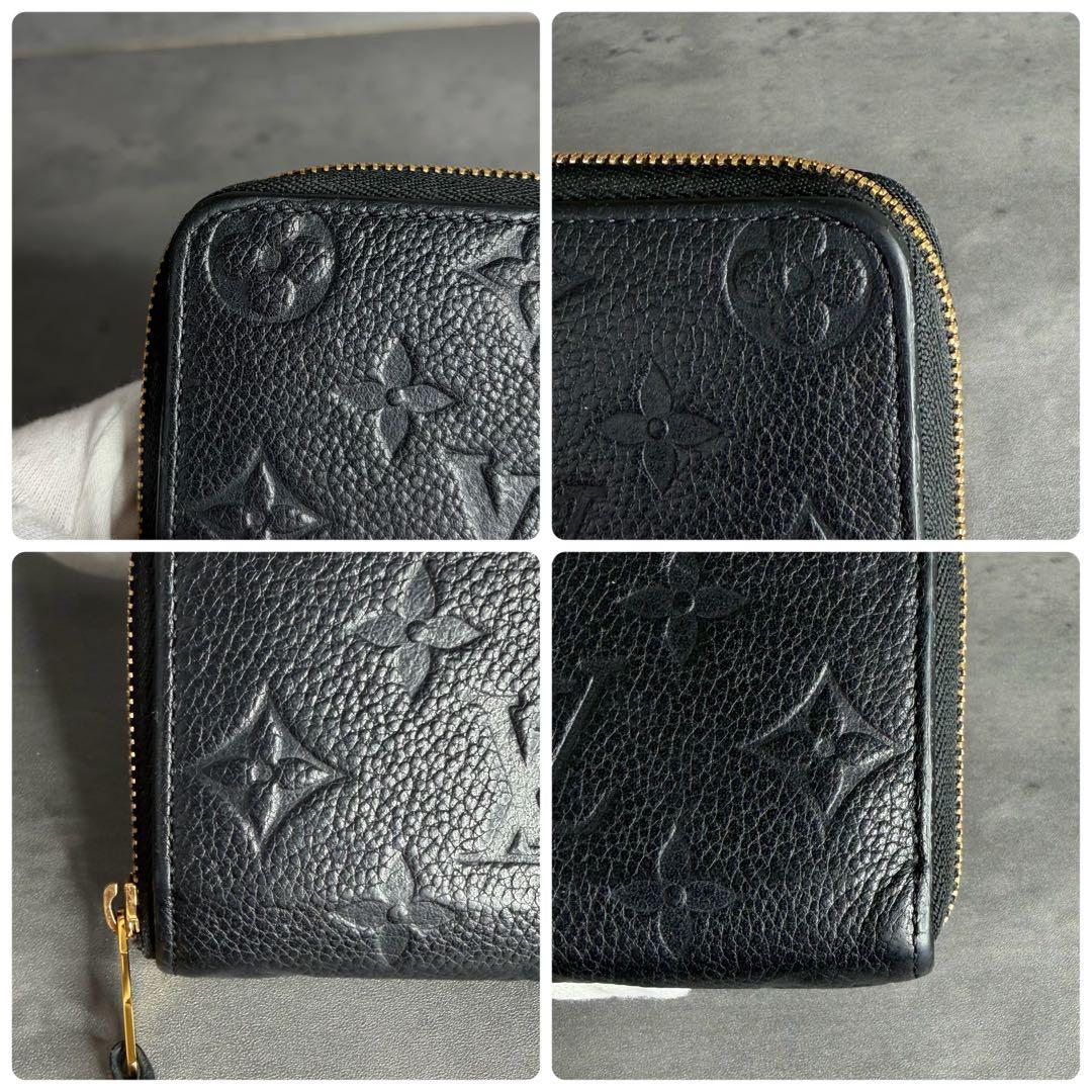 【RFID搭載】ルイヴィトン モノグラム アンプラント ジッピーパース 黒